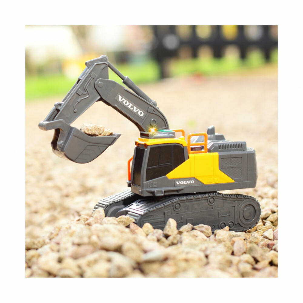 Dickie Toys Volvo Tracked Excavator, Crawler Excavator, Excavator, Toy, Construction Vehicle, 203723008