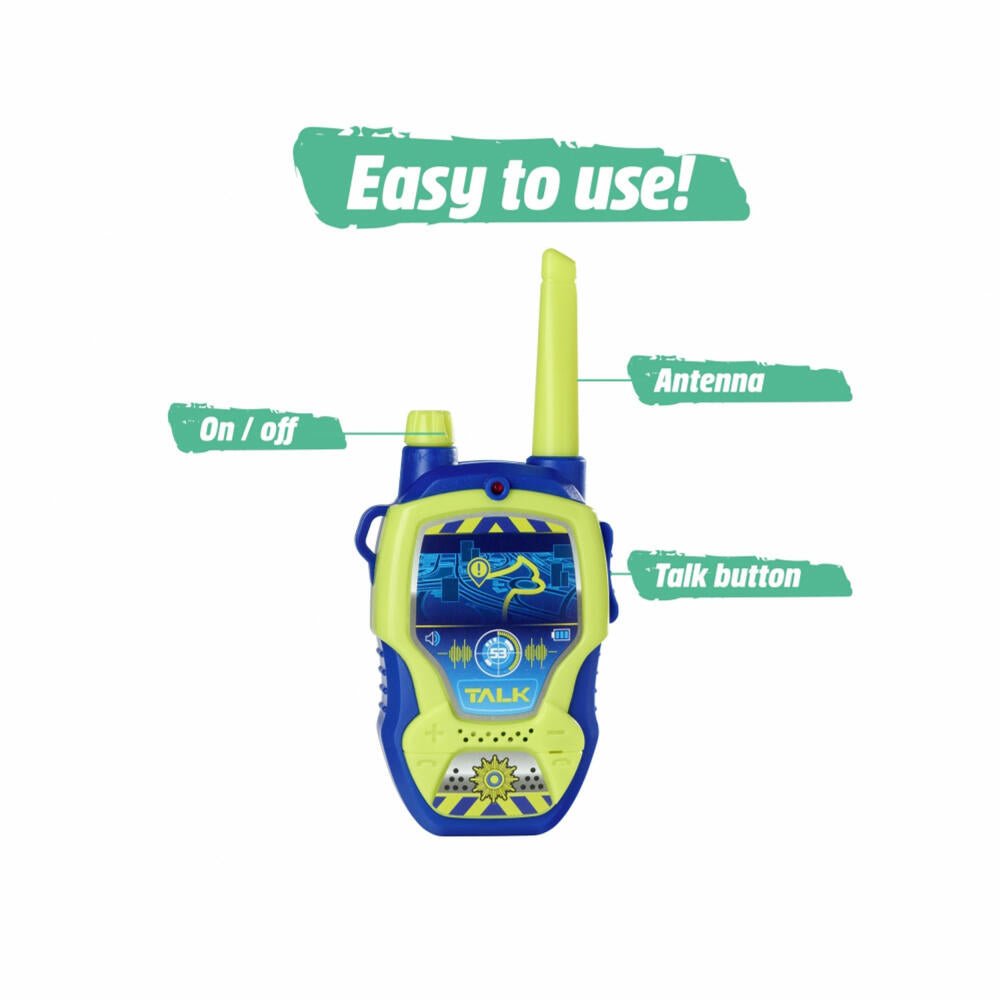 Dickie Toys Walkie Talkie Police, Radios, Radio, Children's Toy, 201118197