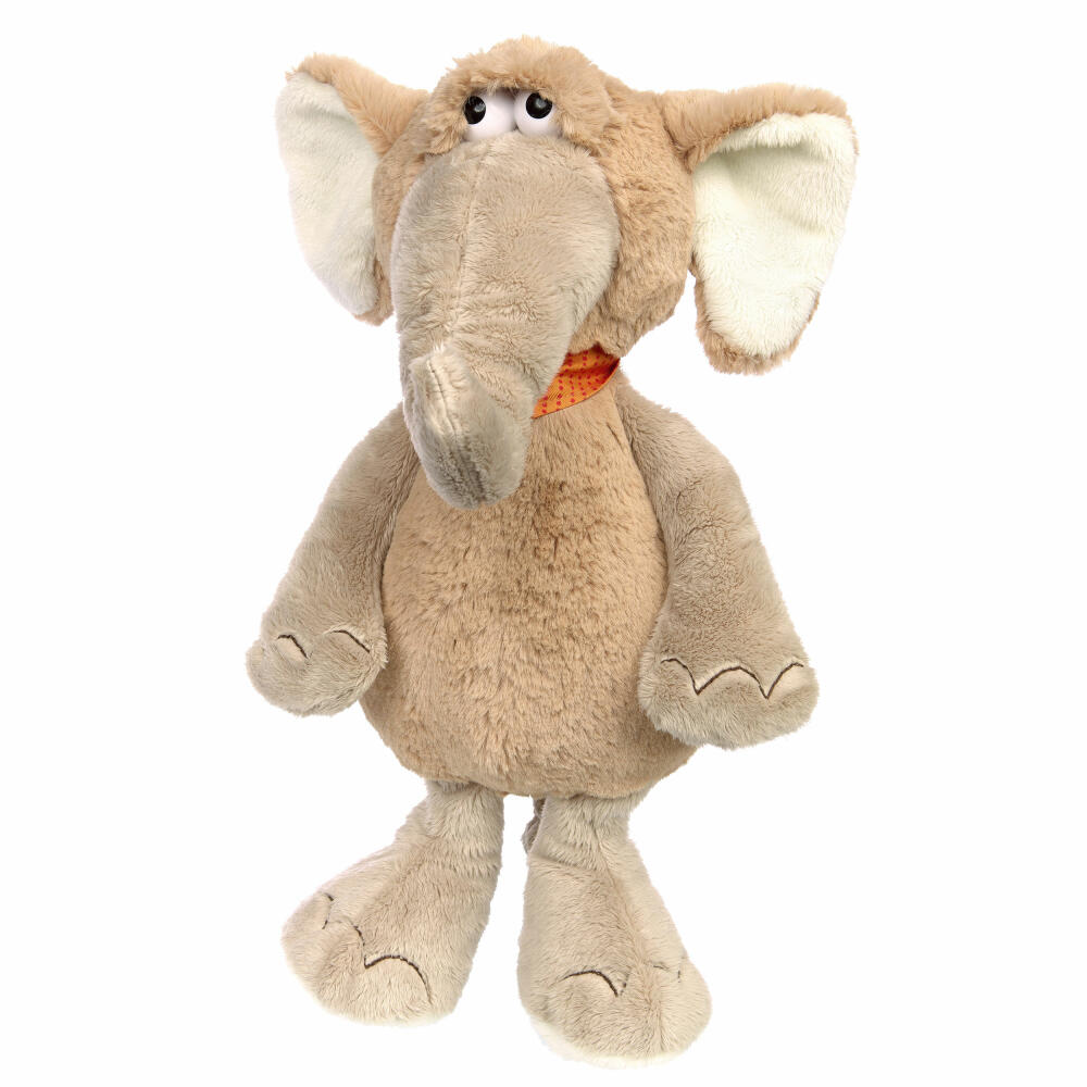 sigikid Mood Pets Elephant, cuddly toy, plush toy, adjustable facial expressions, stuffed toy, polyester, 42959