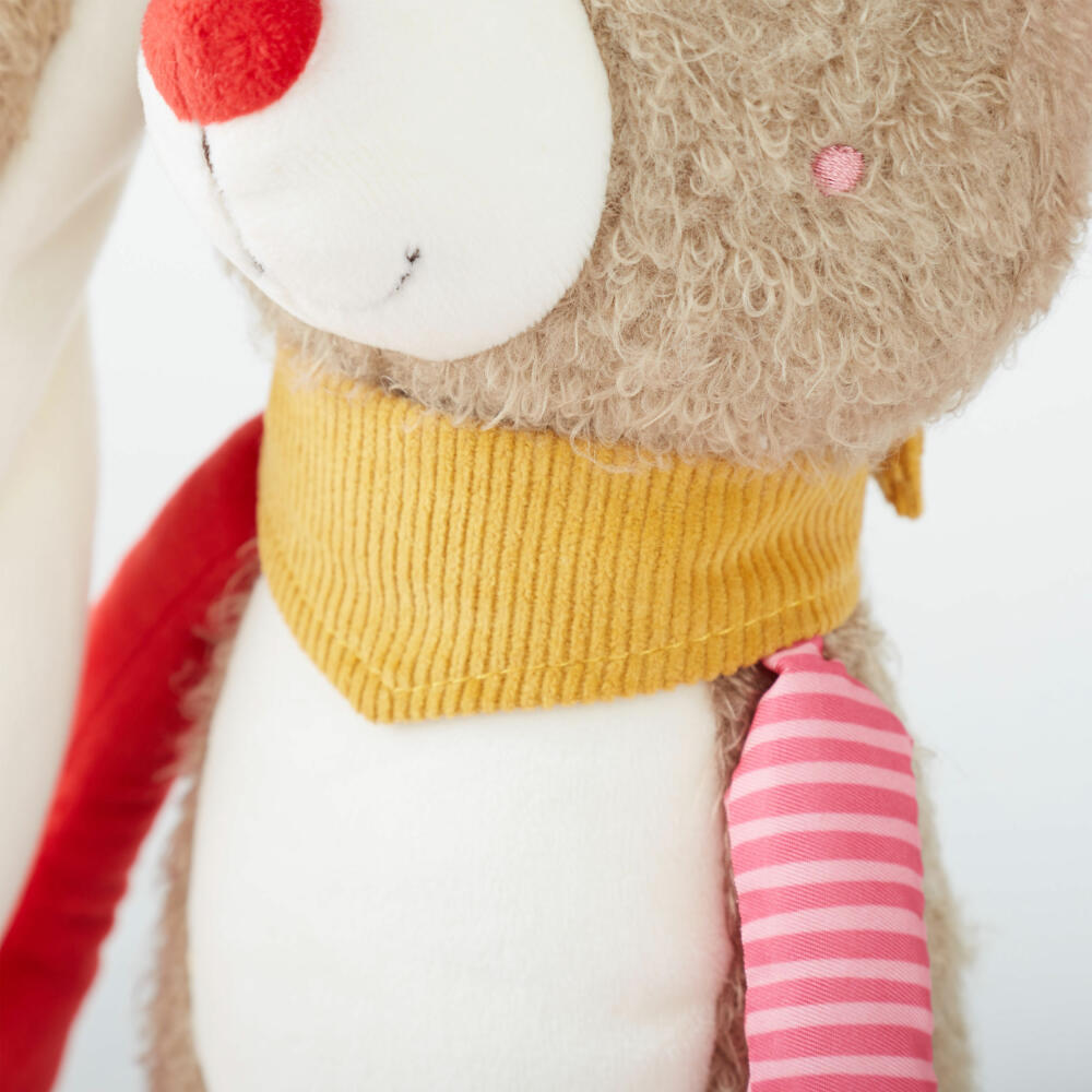sigikid Patchwork Sweety Hase, Kuscheltier, Plüschtier, Stofftier, Polyester, 40 cm, 42850