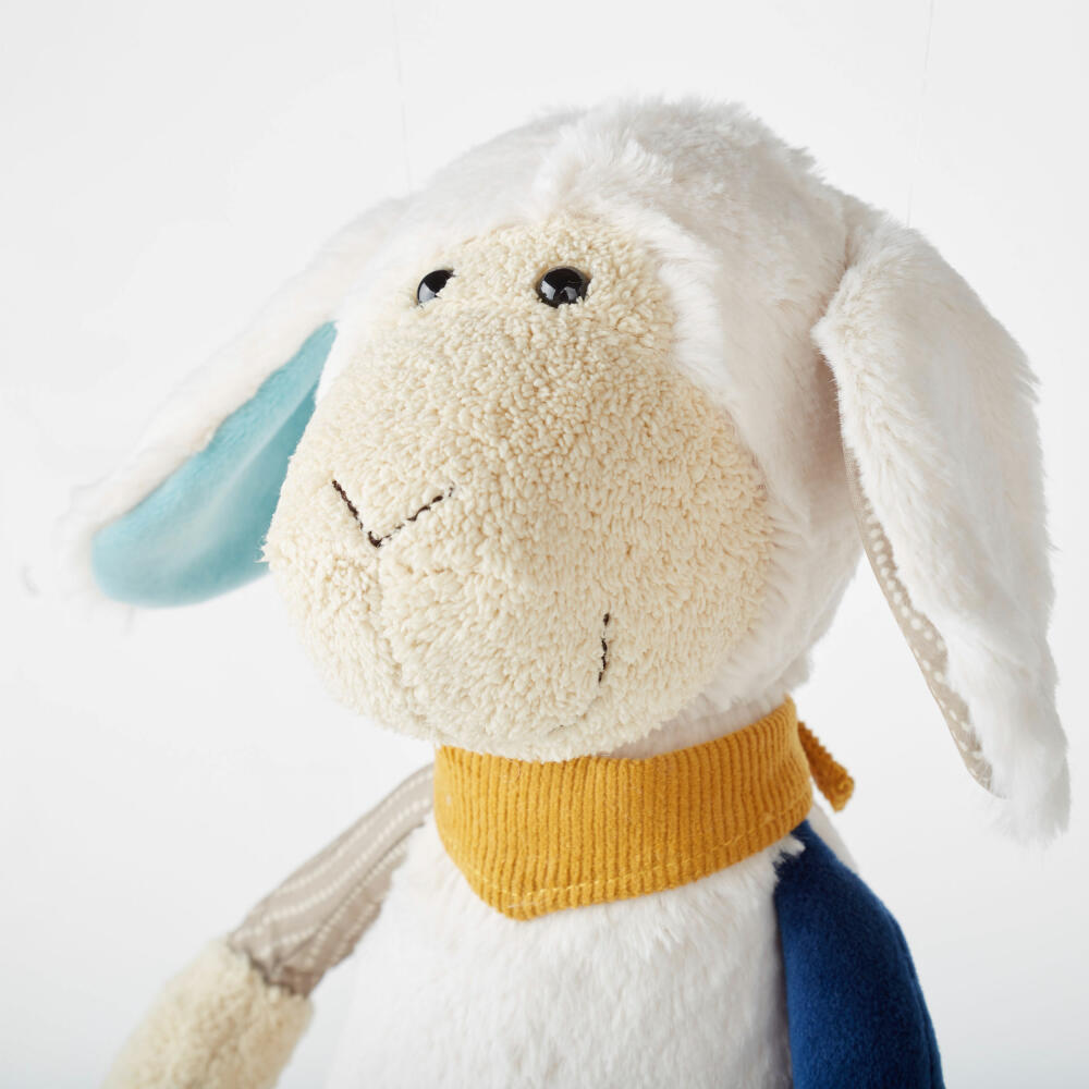 sigikid Patchwork Sweety Sheep, Cuddly Toy, Plush Toy, Stuffed Toy, Polyester, 35 cm, 42856