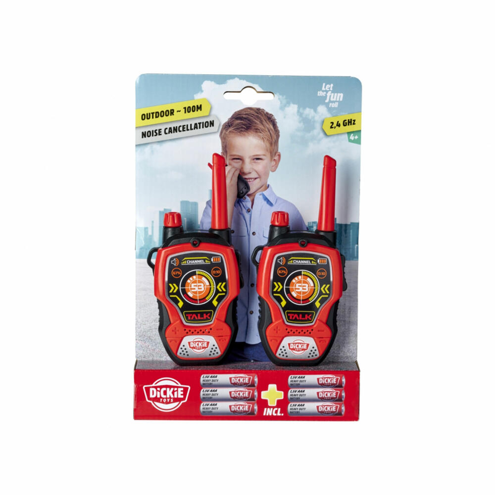Dickie Toys Walkie Talkie Fun, radios, radio, children's toy, 201118195