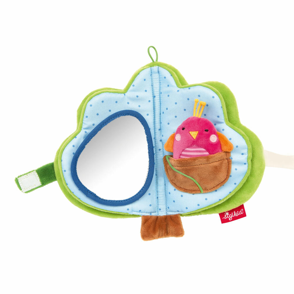 sigikid PlayQ Aktivbuch Baum, Stoffbuch, Greifspielzeug, Stoff Buch, Baby, 42949