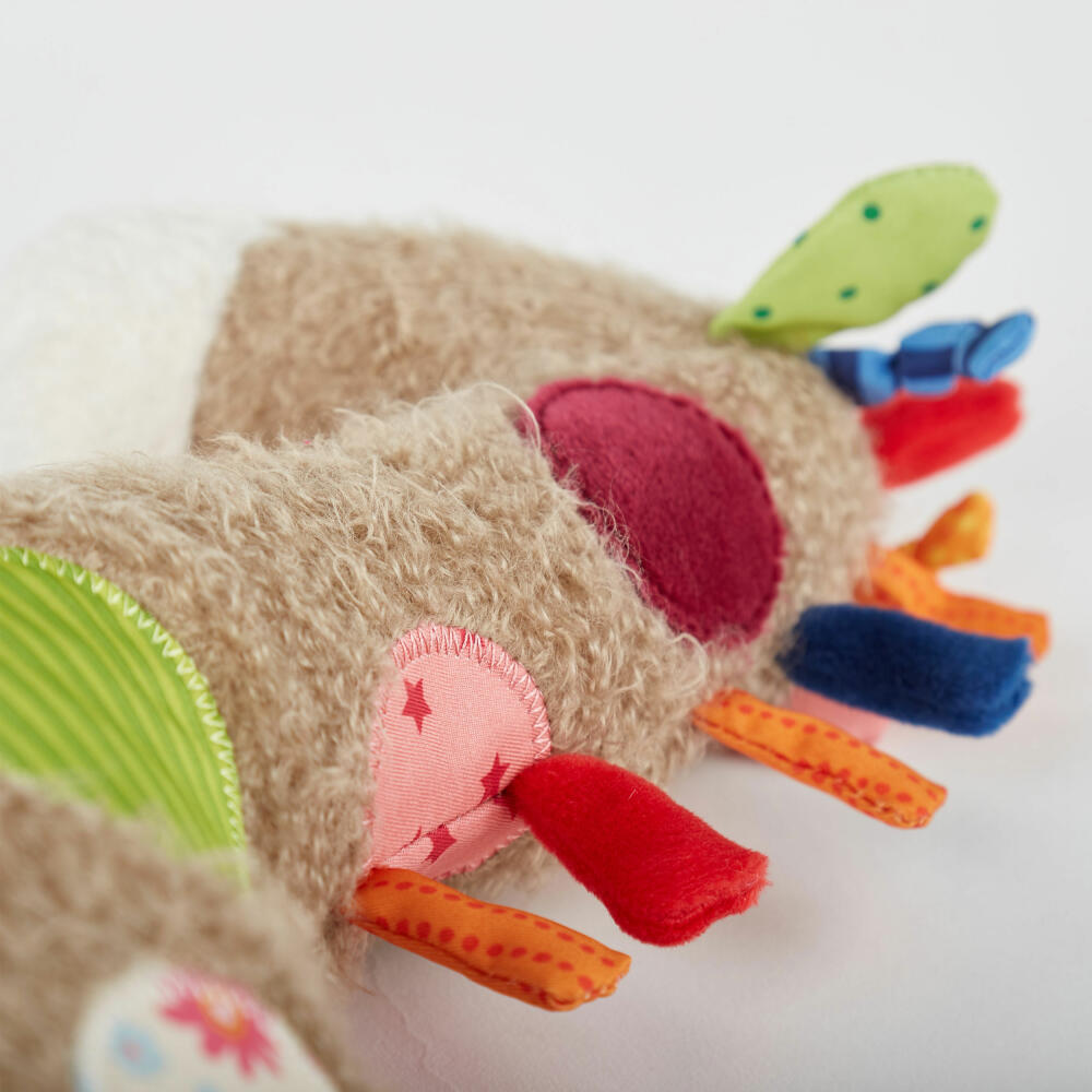 sigikid Patchwork Sweety Giraffe, Kuscheltier, Plüschtier, Stofftier, Polyester, 36 cm, 42837