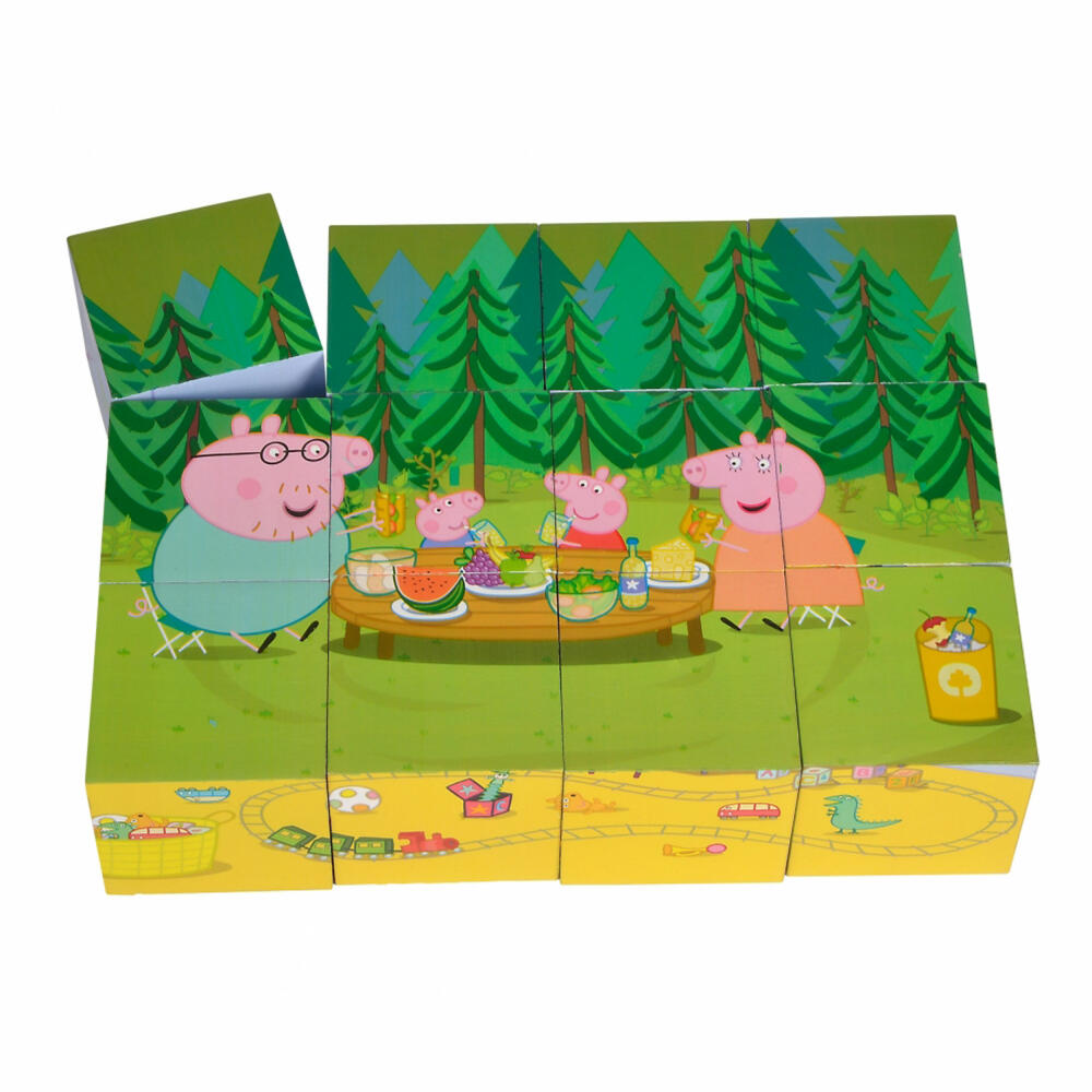 Eichhorn Peppa Pig Bilderwürfel, Würfelpuzzle, Würfel Puzzle, Kinder, Spielzeug, Peppa Wutz, 109265708