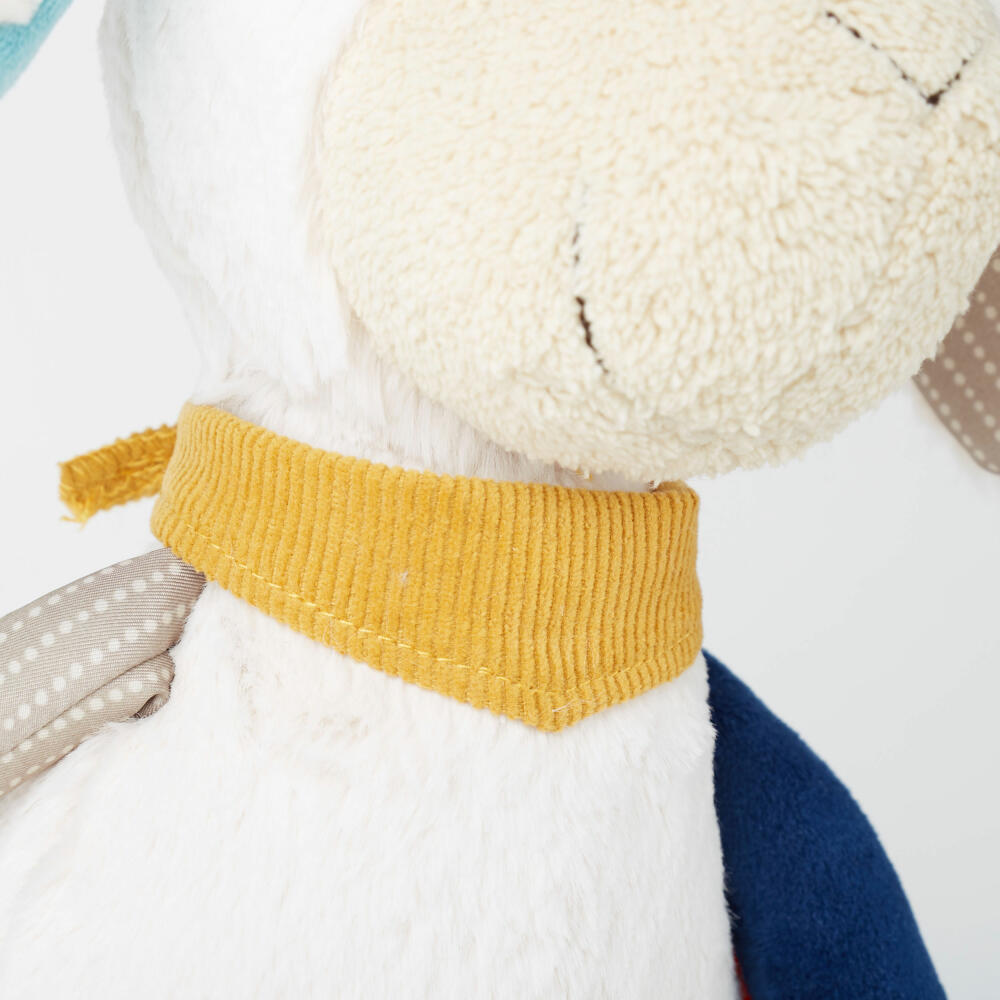 sigikid Patchwork Sweety Sheep, Cuddly Toy, Plush Toy, Stuffed Toy, Polyester, 35 cm, 42856