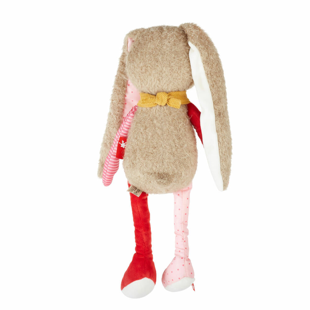 sigikid Patchwork Sweety Hase, Kuscheltier, Plüschtier, Stofftier, Polyester, 40 cm, 42850