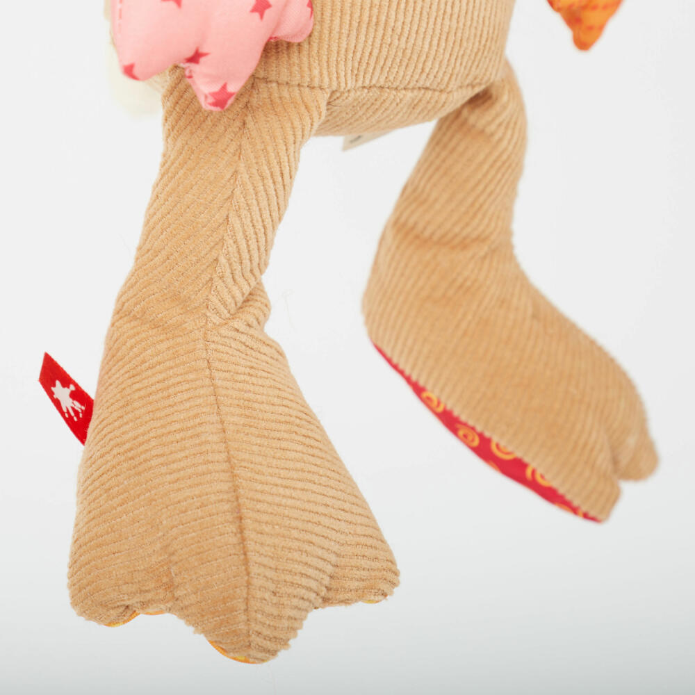 sigikid Patchwork Sweety Löwe, Kuscheltier, Plüschtier, Stofftier, Polyester, 32 cm, 42844
