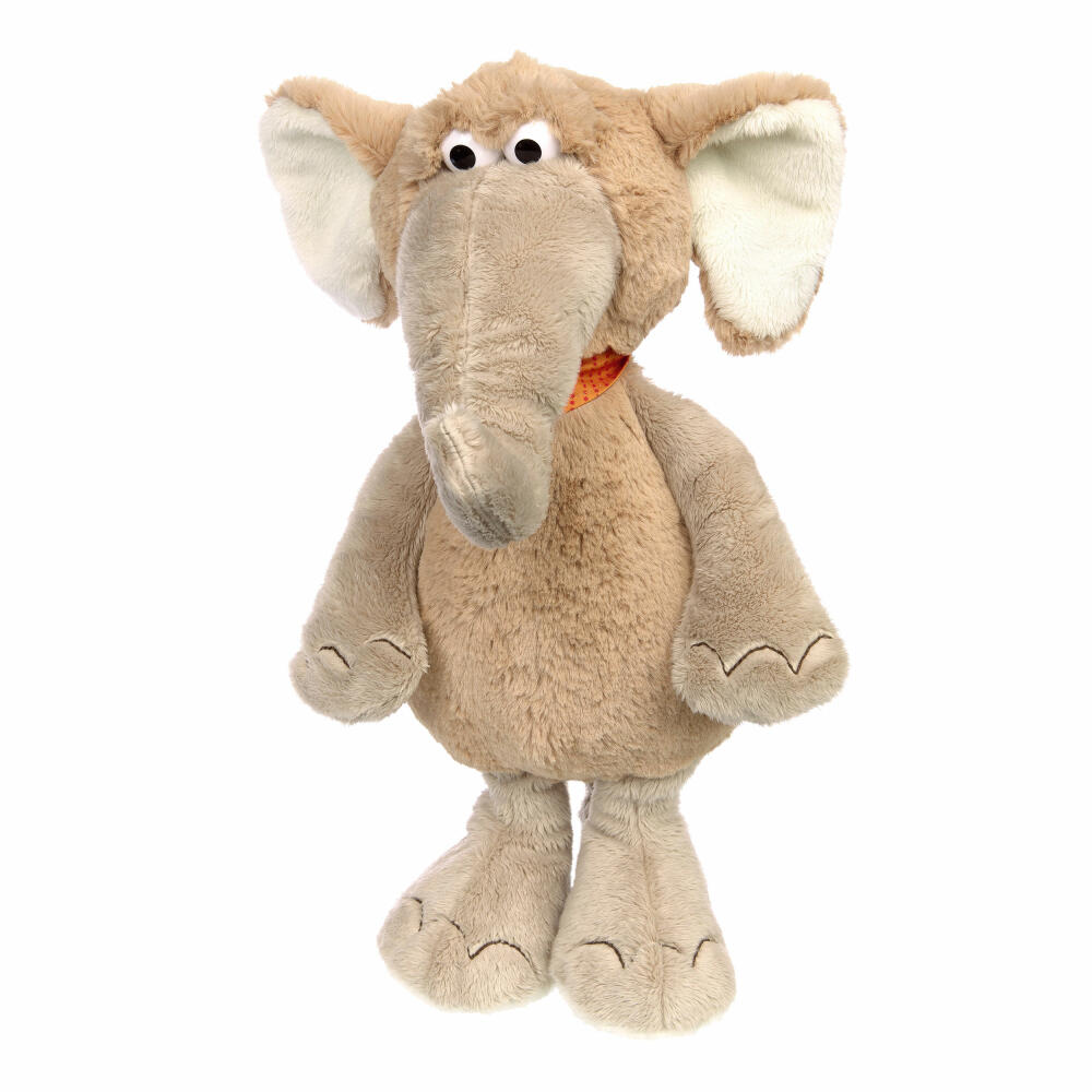 sigikid Mood Pets Elephant, cuddly toy, plush toy, adjustable facial expressions, stuffed toy, polyester, 42959