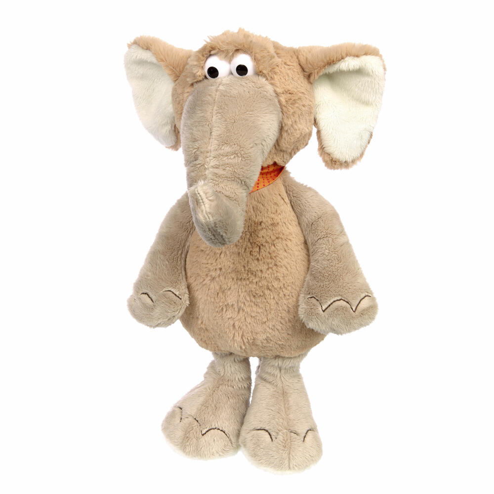 sigikid Mood Pets Elephant, cuddly toy, plush toy, adjustable facial expressions, stuffed toy, polyester, 42959