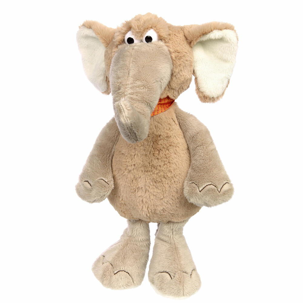 sigikid Mood Pets Elephant, cuddly toy, plush toy, adjustable facial expressions, stuffed toy, polyester, 42959