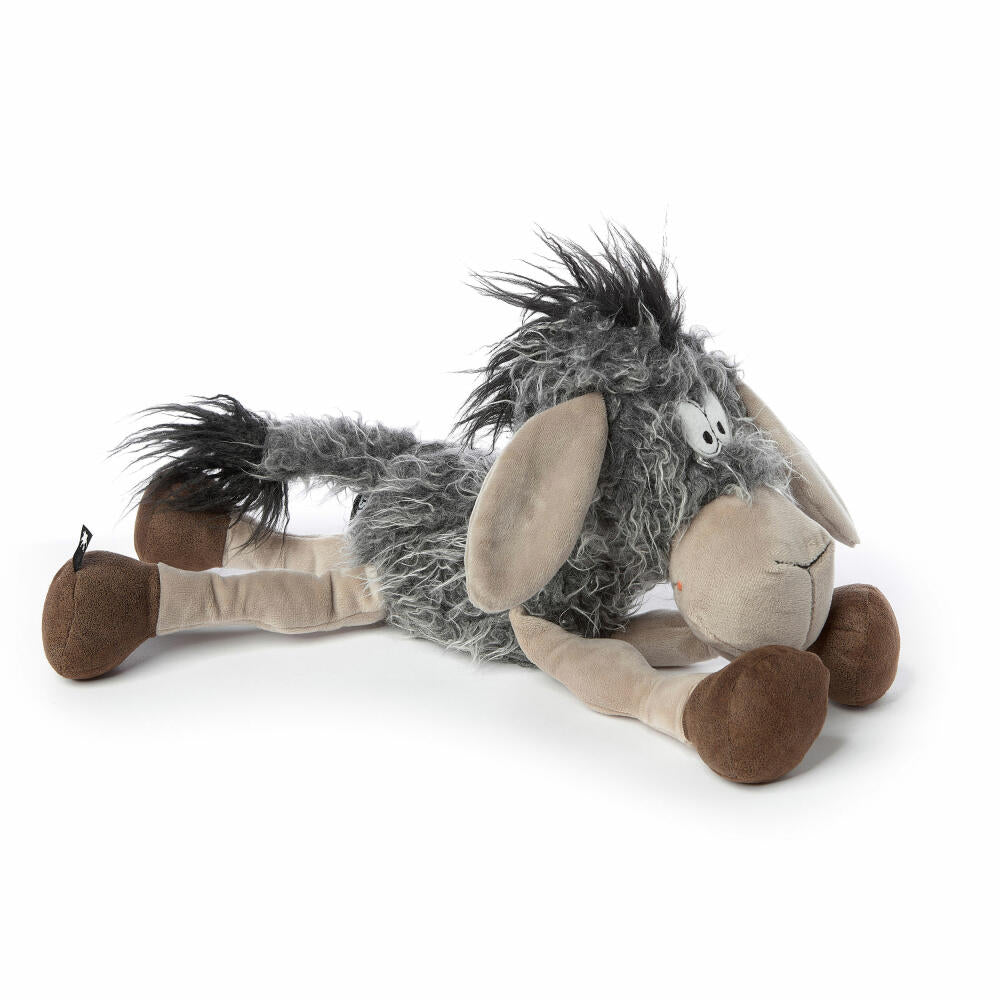 sigikid BEASTS cuddly toy donkey Don Donkey, plush toy, cuddly toy, cuddly animal, gray / brown, 42816