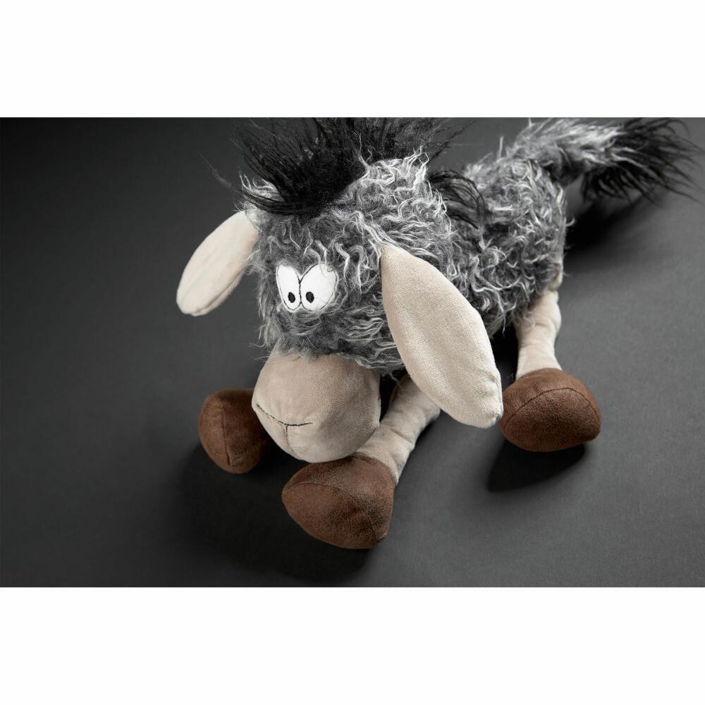 sigikid BEASTS cuddly toy donkey Don Donkey, plush toy, cuddly toy, cuddly animal, gray / brown, 42816