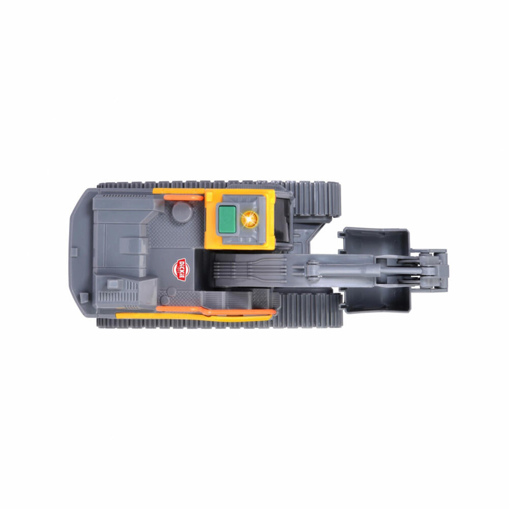 Dickie Toys Volvo Tracked Excavator, Crawler Excavator, Excavator, Toy, Construction Vehicle, 203723008