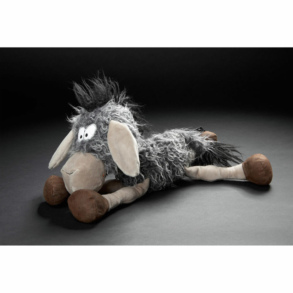 sigikid BEASTS cuddly toy donkey Don Donkey, plush toy, cuddly toy, cuddly animal, gray / brown, 42816