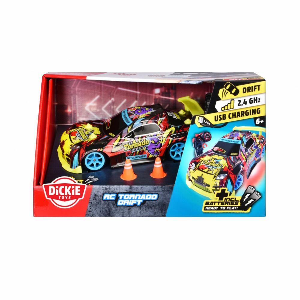 Dickie Toys RC Tornado Drift, remote-controlled car, toy car, toy, 201104007