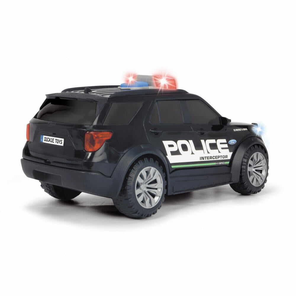 Dickie Toys Ford Police Interceptor, police car, toy car, police car, toy, 203714018