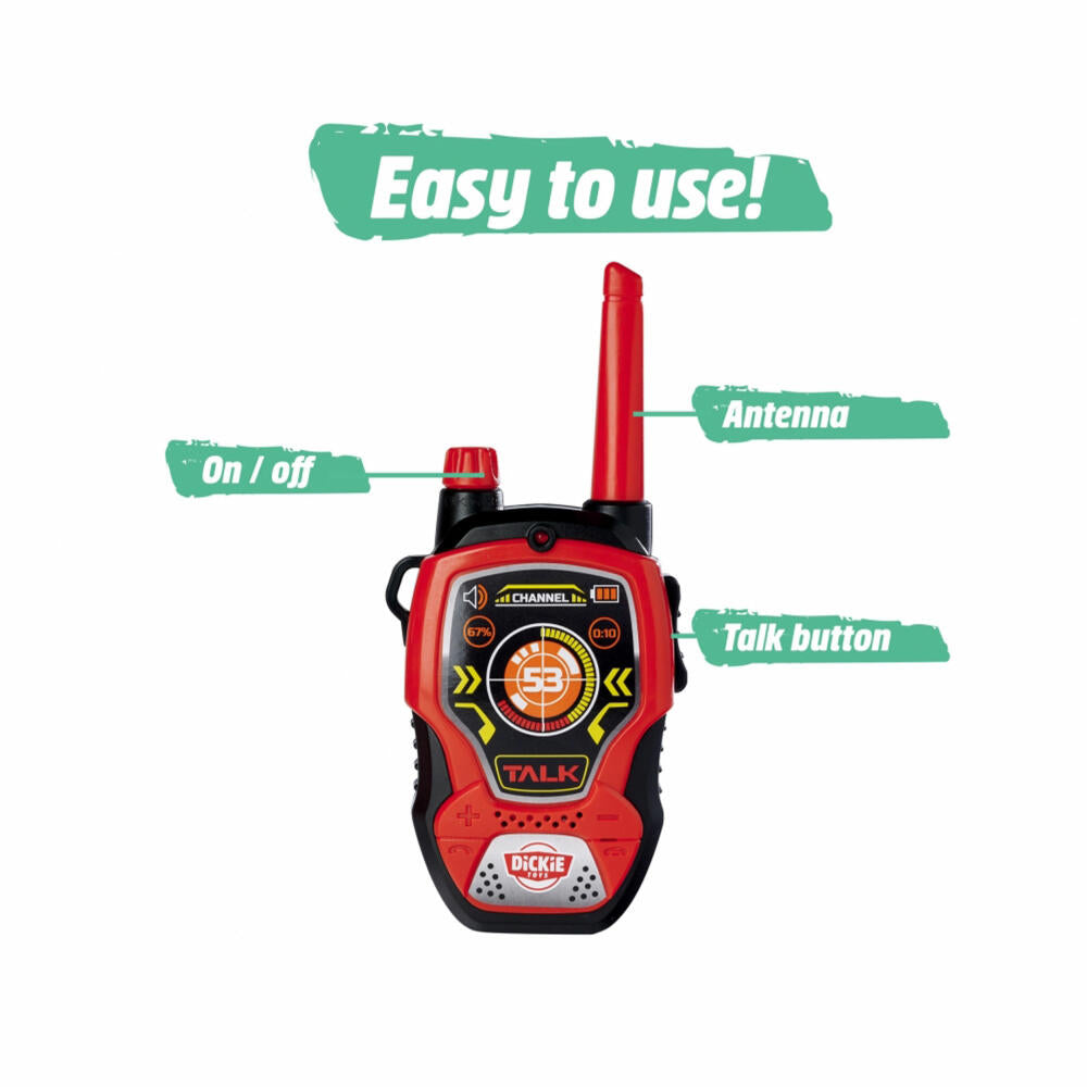 Dickie Toys Walkie Talkie Fun, radios, radio, children's toy, 201118195