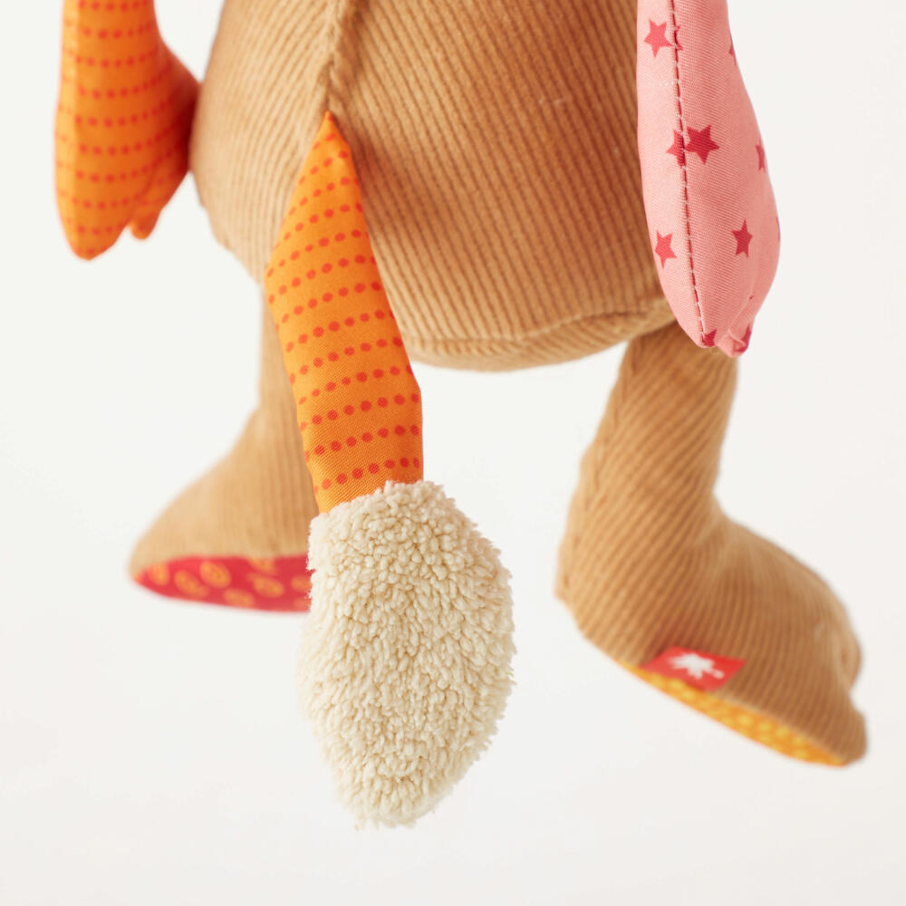 sigikid Patchwork Sweety Löwe, Kuscheltier, Plüschtier, Stofftier, Polyester, 32 cm, 42844