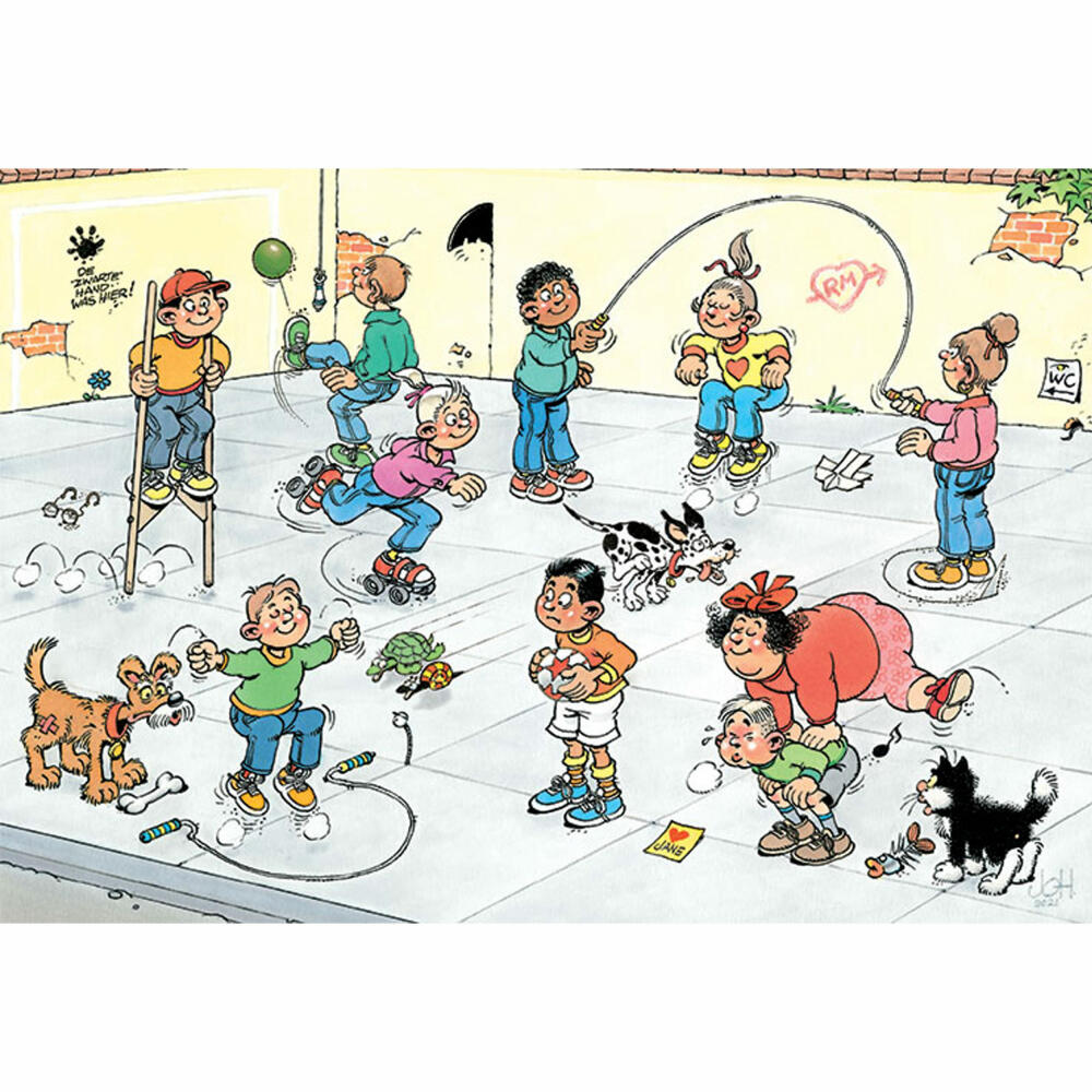 Jumbo Spiele Jan van Haasteren Junior Zeit zum Spielen, Kinderpuzzle, Kinder Puzzle, Legespiel, 240 Teile, 20061