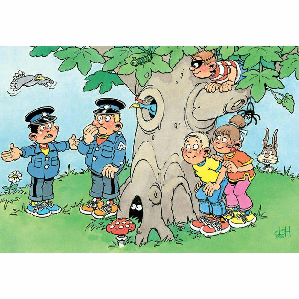 Jumbo Spiele Jan van Haasteren Junior Versteckspiel, Kinderpuzzle, Kinder Puzzle, Legespiel, 150 Teile, 20058