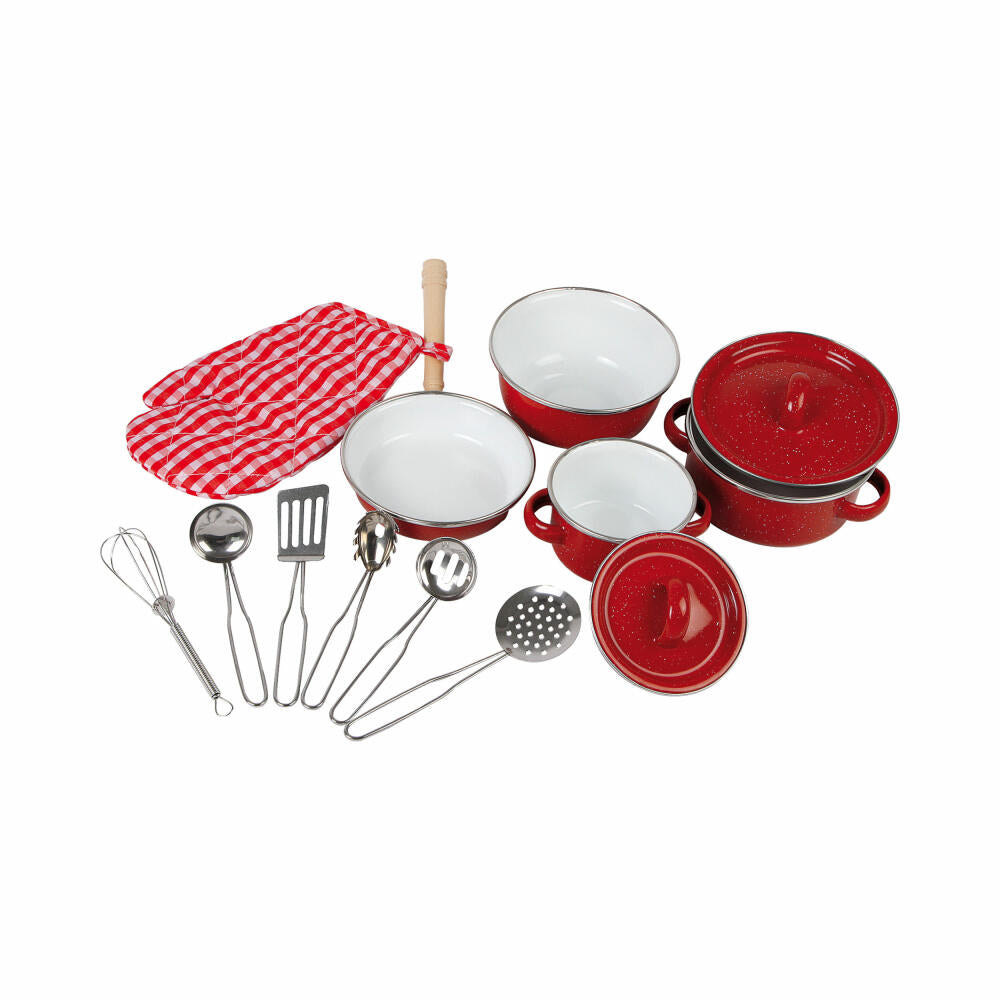Legler small foot cookware, red, from 3 years, 8964