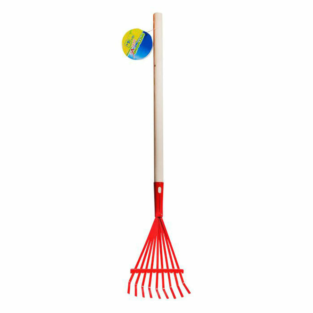 Outdoor active leaf rake metal, length 68 cm