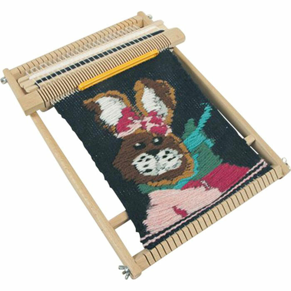 Allgäuer Webrahmen wooden weaving frame, school weaving frame, weaving, wood, 25 cm, 0225