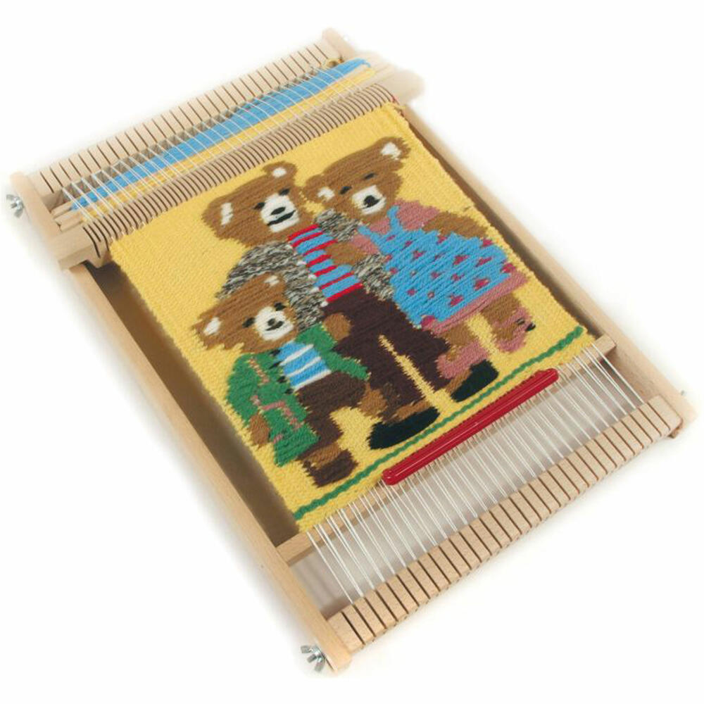 Allgäuer Webrahmen wooden weaving frame, school weaving frame, weaving, wood, 30 cm, 0230