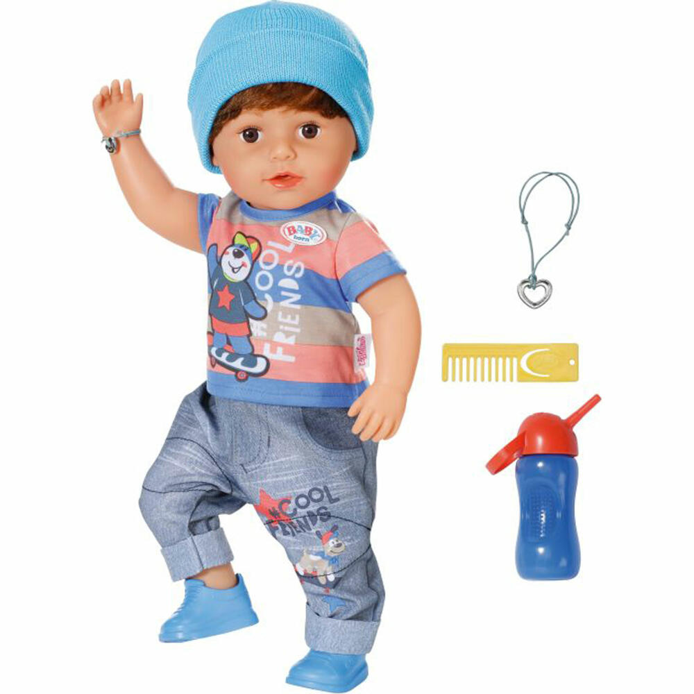 BABY born Zapf Creation Baby Born Brother, Puppe, Spielpuppe, Babypuppe, Junge, Spielzeug, 43 cm, 50501892