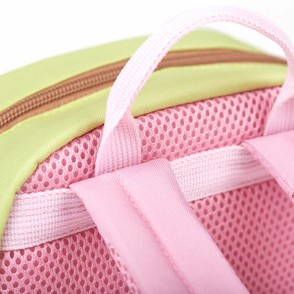 sigikid Mini Rucksack Hase, Kinderrucksack, Kindergartentasche, Kinder Tasche, Kindergarten, Polyester, Grün / Rosa, 3.6 L, 25122