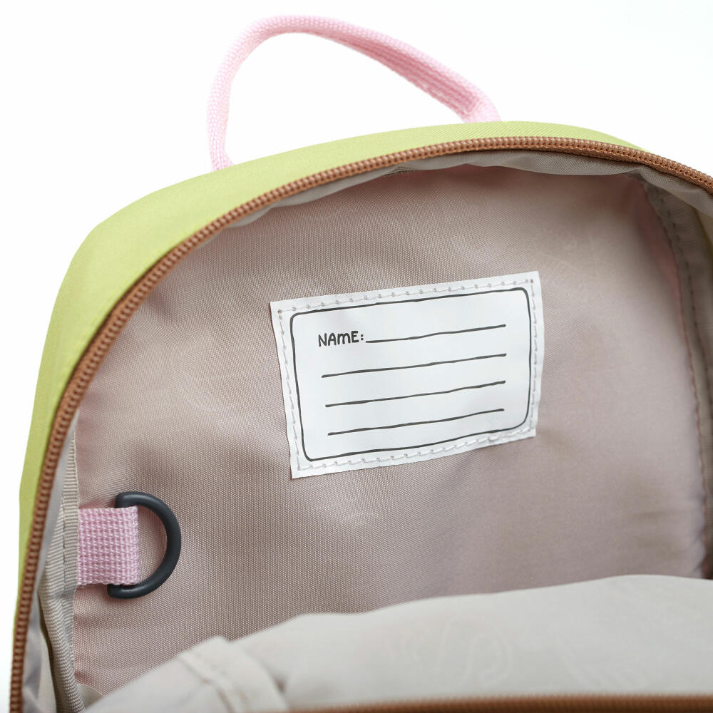 sigikid Mini Rucksack Hase, Kinderrucksack, Kindergartentasche, Kinder Tasche, Kindergarten, Polyester, Grün / Rosa, 3.6 L, 25122