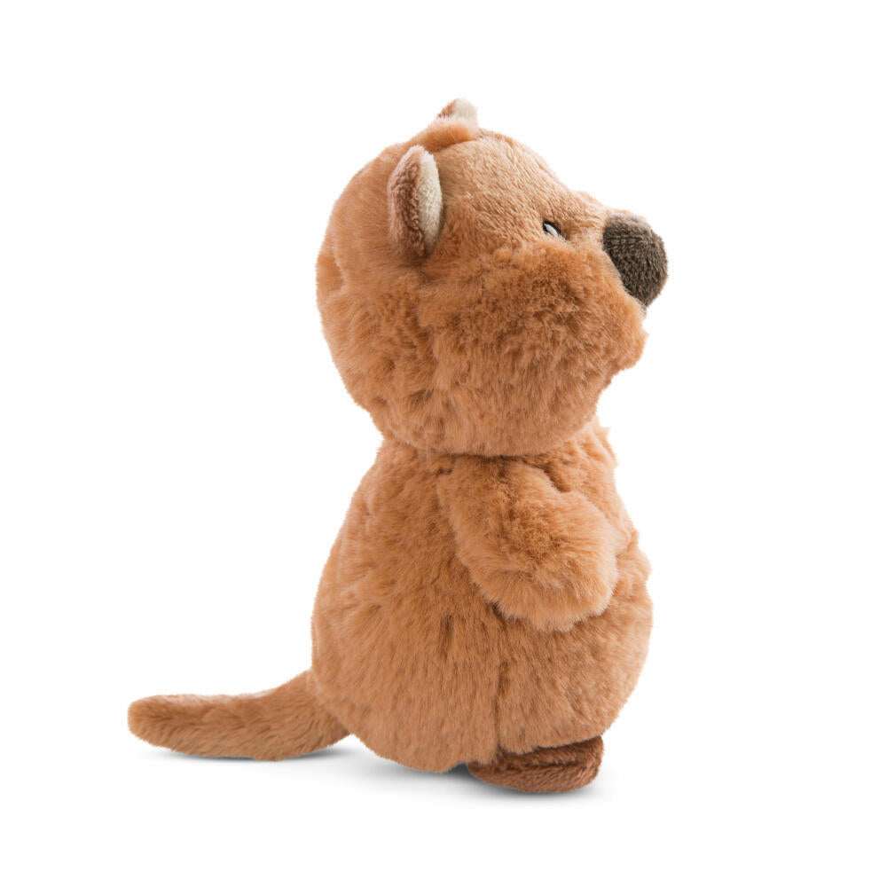 NICI Green Wild Friends Quokka-Mola Stehend, Kuscheltier, Plüschtier, Stofftier, 15 cm, 47213