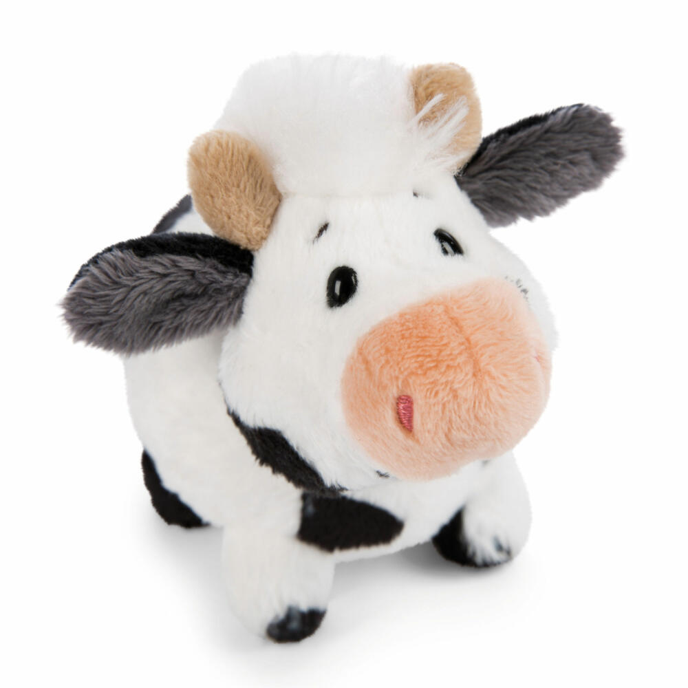 NICI Green Farm Friends Kuh Cowluna Stehend, Kuscheltier, Plüschtier, Stofftier, Plüsch / Polyester, 12 cm, 47780