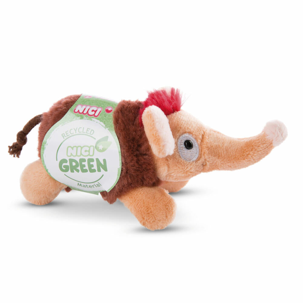 NICI Wild Friends Green Elefantenmaus Tyson MagNICI, Magnettier, Magnet Tier, Stofftier, 12 cm, 47226