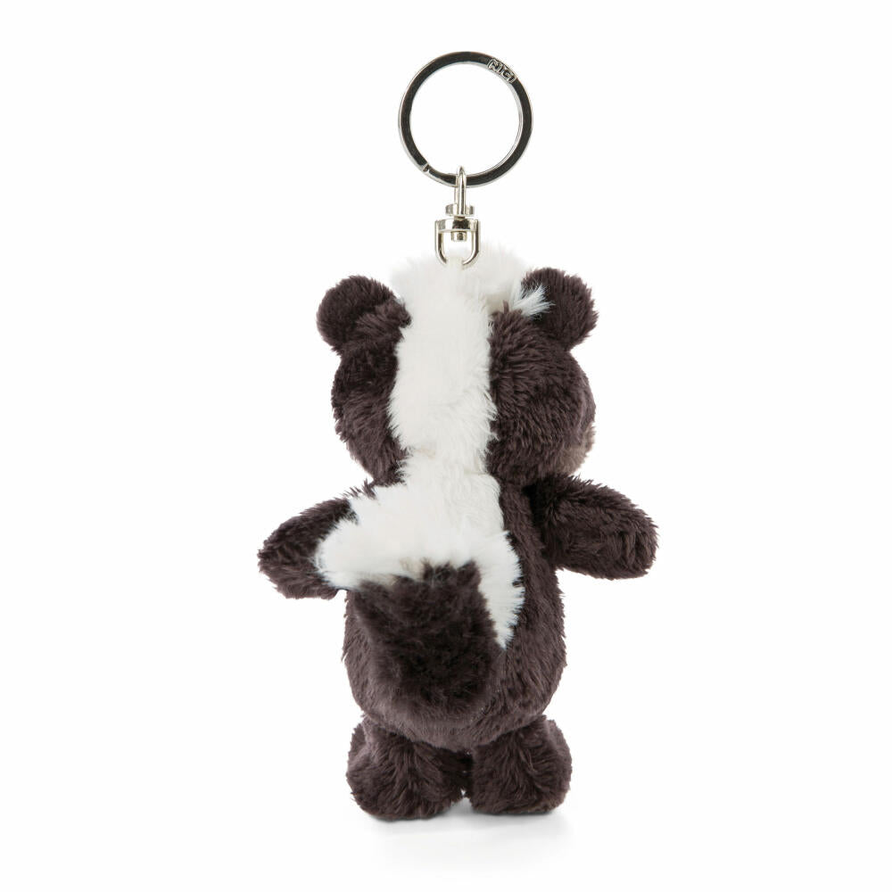 NICI Forest Friends Skunk Chiala Skunk Keyring, Key Pendant, Lucky Charm, 10 cm, 47332