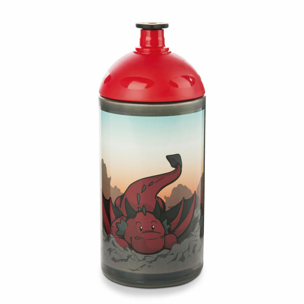 NICI Dragonia Trinkflasche, Getränkeflasche, Trink Flasche, Kinderflasche, Kinder, 500 ml, 47167