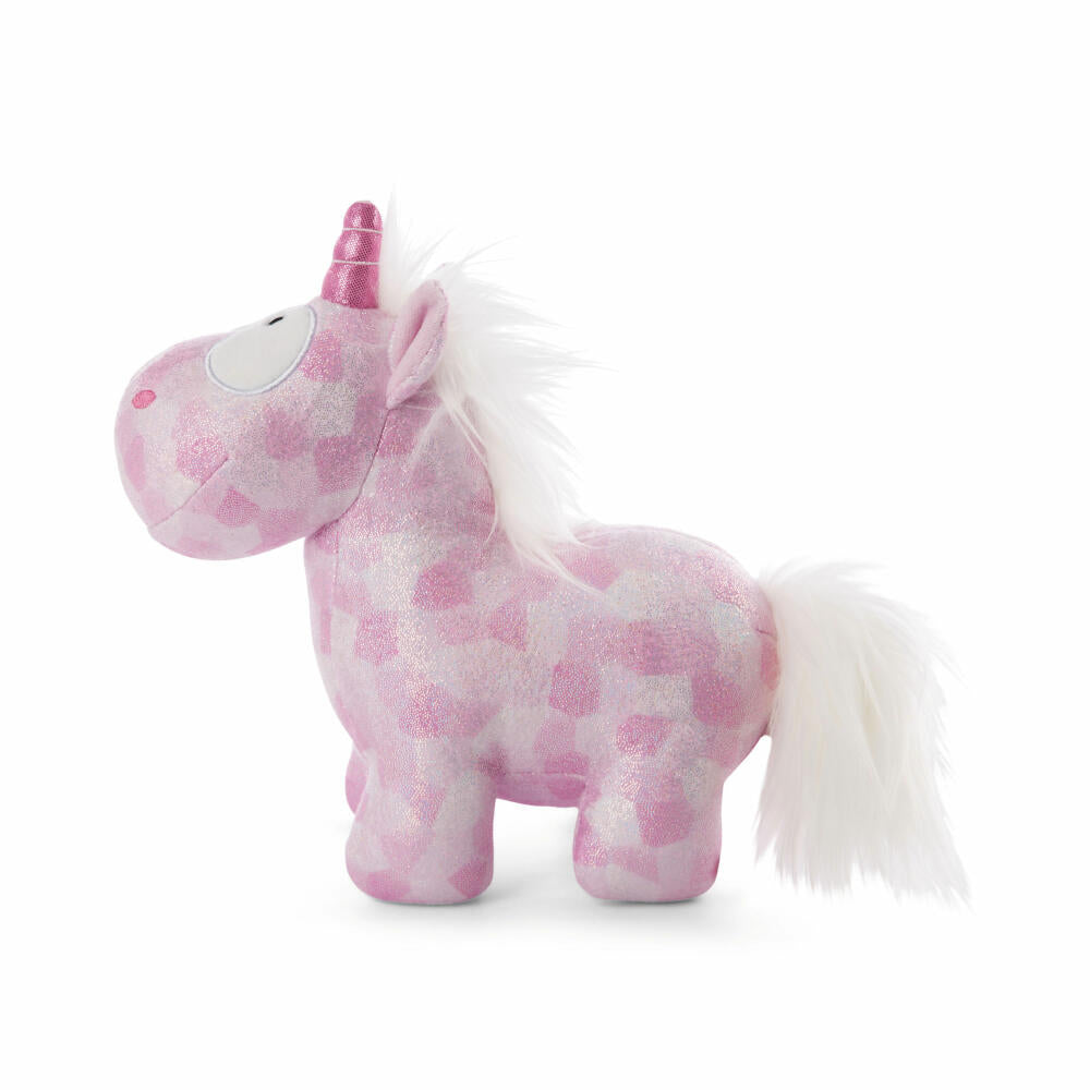 NICI Theodor and Friends Einhorn Pink Diamond, Stehend, Kuscheltier, Plüschtier, Stofftier, Plüsch, 32 cm, 47634