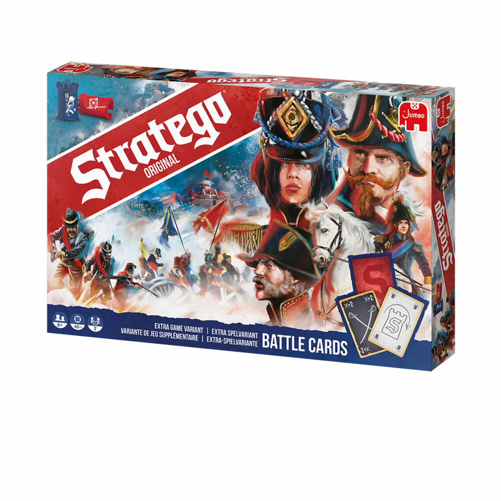 Jumbo Games Stratego Original New Edition, Strategy Game, Parlor Game, Classic Game, Board Game, 19958