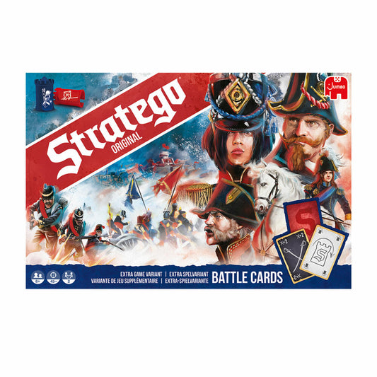 Jumbo Spiele Stratego Original Neuauflage, Strategiespiel, Gesellschaftsspiel, Spieleklassiker, Brettspiel, 19958