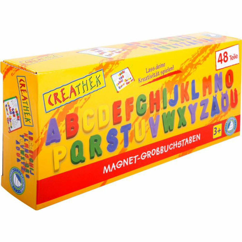 Creathek Magnet Capital Letters 48-piece