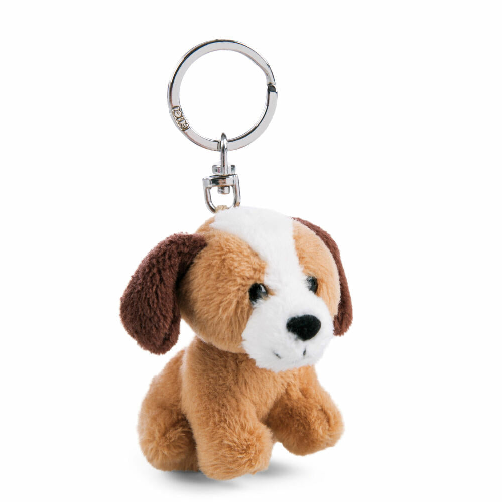 NICI Message Friends Dog Thank You! Keyring, Key Pendant, Lucky Charm, 6 cm, 48133
