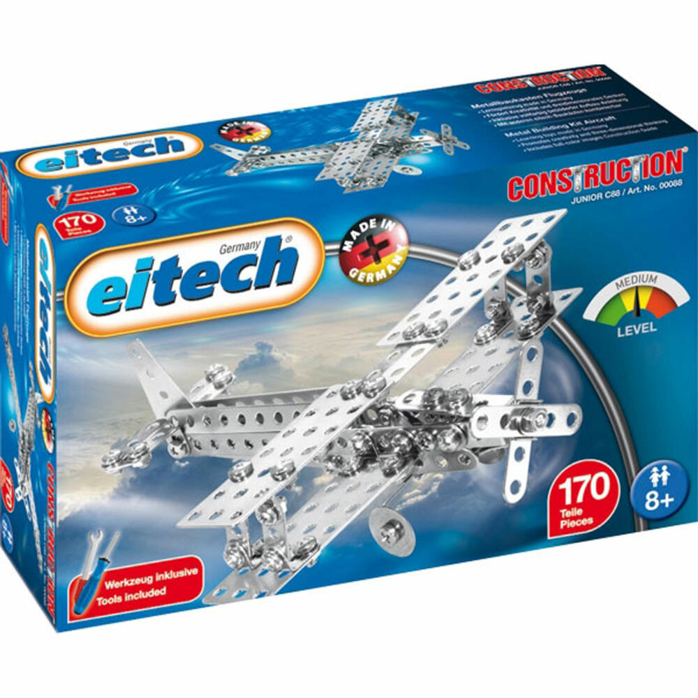 eitech biplane/propeller plane