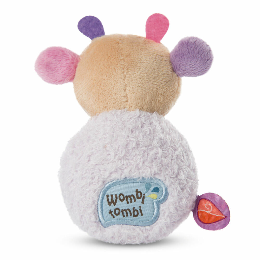 NICI My First NICI Greifling Giraffe Sasuma mit Rassel, Greifspielzeug, Baby Spielzeug, Plüsch / Polyester, 12 cm, 48035