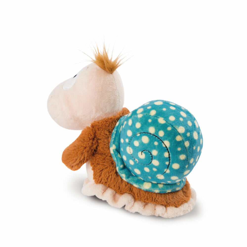 NICI Hello Spring Snail, Cuddly Toy, Plush Toy, Stuffed Toy, Plush / Polyester, Blue, 25 cm, 47945