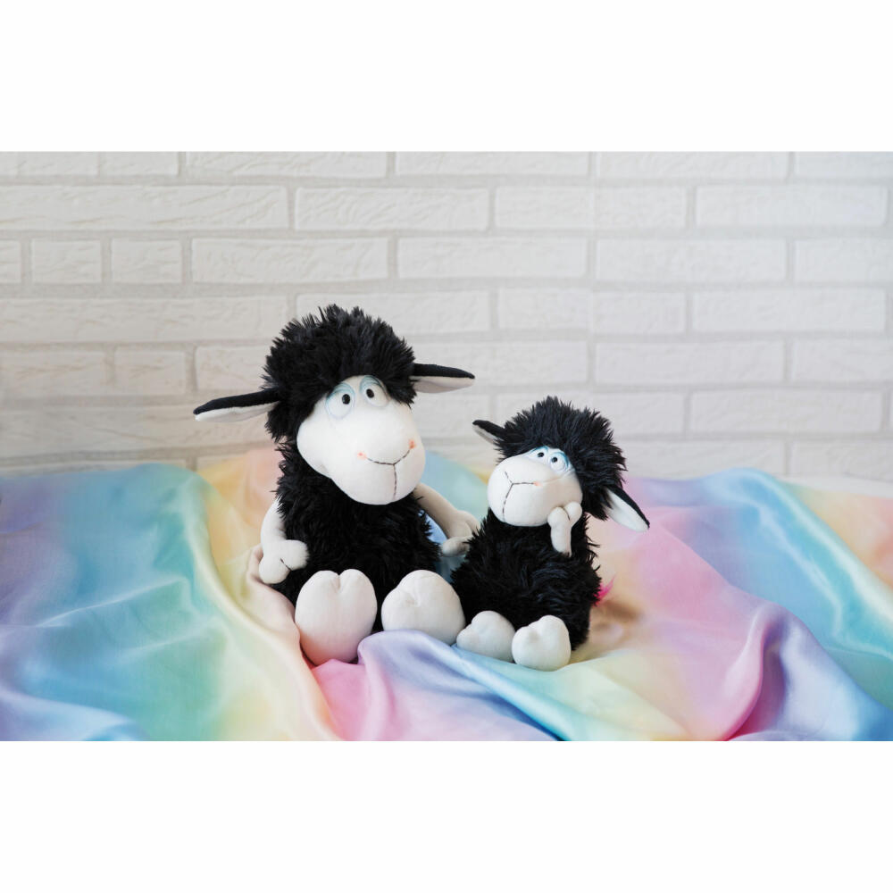 NICI Wolf Ulvy & Friends Sheep Jerome Schlenker, Cuddly Toy, Plush Toy, Stuffed Toy, Plush / Polyester, 25 cm, 48251