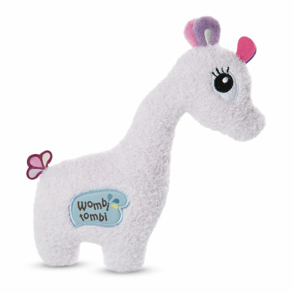 NICI My First NICI Cuddly Toy 2D Giraffe Sasuma, Cuddly Toy, Plush Toy, Stuffed Toy, Plush / Polyester, 20 cm, 48031