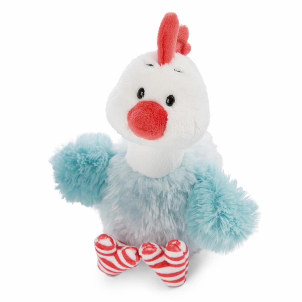 NICI Green Farm Friends Hen Chicklinde Schlenker, Cuddly Toy, Plush Toy, Stuffed Toy, Plush / Polyester, 22 cm, 47787