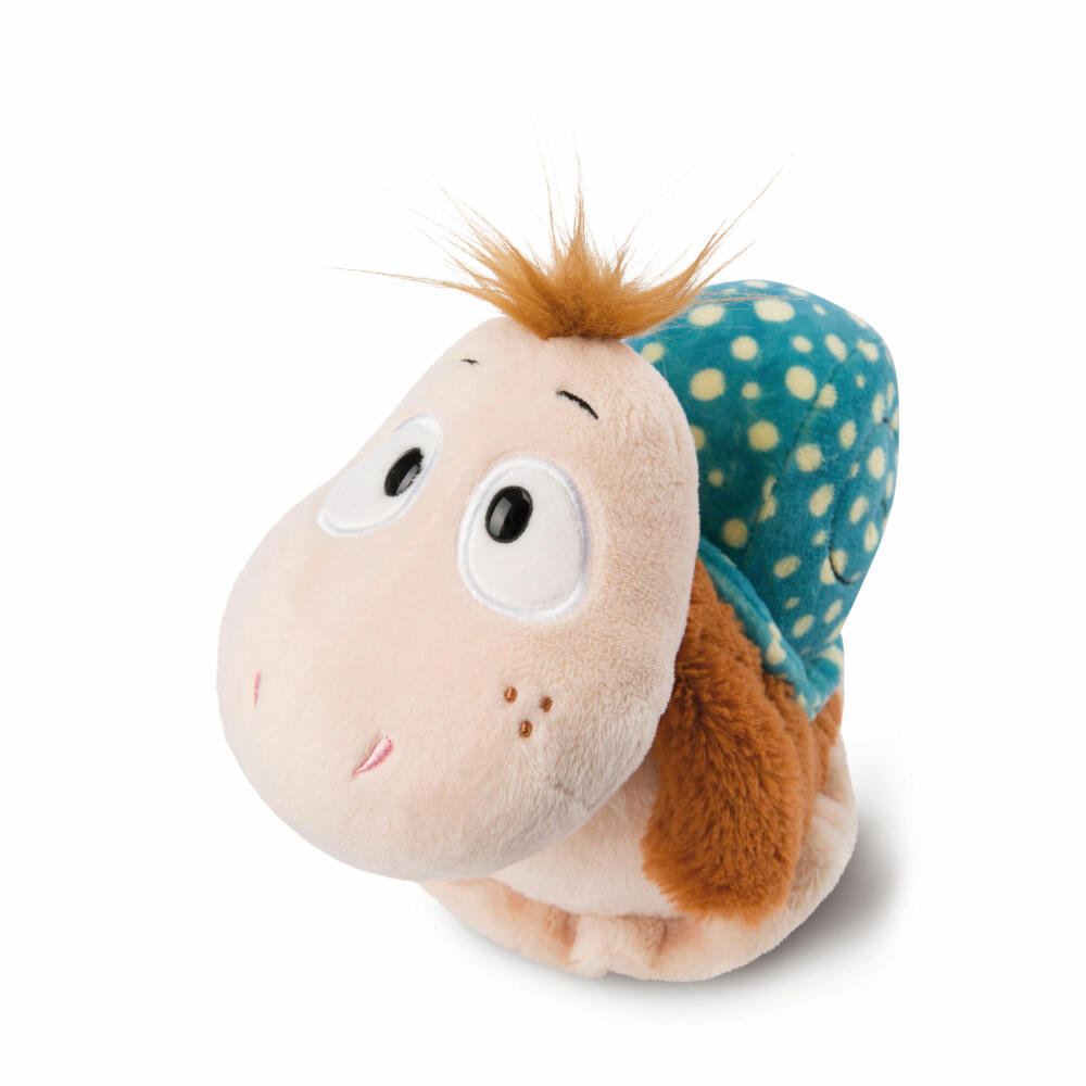NICI Hello Spring Snail, Cuddly Toy, Plush Toy, Stuffed Toy, Plush / Polyester, Blue, 25 cm, 47945