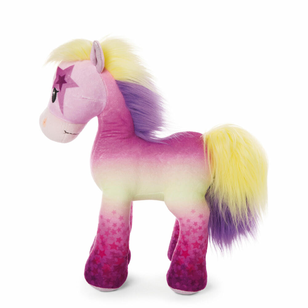 NICI Green Pony Stars Candydust, Standing, Cuddly Toy, Plush Toy, Stuffed Toy, Plush, 35 cm, 47848